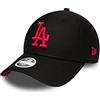New Era Los Angeles Dodgers Black MLB Diamond Era 9Forty Adjustable Women Snapback cap - One-Size