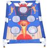 Generic Set da Gioco Cornhole con Anelli di Lancio e Sacchi di Sabbia per il Divertimento All'aperto Al Chiuso con la Famiglia (NO.7888-4)