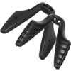 MAGICLULU 2pezzi Naselli Regolabili in Gomma Nera per Occhiali Sportivi da Ciclismo, Cuscinetti Naso Confortevoli e Antiscivolo per Vacanze Estive