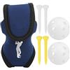 Chrees Custodia per Palline da Borsa per Palline da Porta da Piccolo Portatile in Neoprene Chiusura con Gancio e Gancio in Plastica Fibbia p