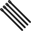 WRITWAA 4pezzi Cinghie per Pattini Fibbia Spider Nero in PVC Viti, Installazione Facile e Fissaggio Stabile, Accessori per Bindings Snowboard e Pattinaggio su Ghiaccio