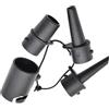 Hundredweat Adattatore Pompa Gonfiabile, Adattatore di Pompa SUP Adattatore per Kayak con 4 Ugelli Valvola Aria SUP Adattatore per Valvola Aria Attacco Gonfiabile Universale Set, Pompa Dell'Aria Adattatore