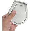 XUXHOU Pulitore per Palline da Tascabile Asciugamano per Palline da in Gomma e Tessuto 10 X 9 Cm Strumento Compatto per la Rimozione dello Sporco Che Assorbe l'umidità per i Golfisti Che Si