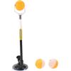 GETAJGHSD Allenatore Materiale PVC e Lega di Alluminio di Rimbalzo con Base a Ventosa Stabile per Ping Pong da Tavolo per Allenamento Solista in Ambienti Interni e Ufficio