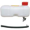 Whyzsjnclg Serbatoio del Carburante con Tubo dell'olio e ugello dell'olio per 1e43f, Serbatoio del Gas per Tosaerba, Bianco