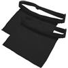 IMIKEYA 2 Sacchetti per Raccolta Palline da Tennis Oxford e Rete Chiusura Zip Liscia, Facili da Trasportare per Allenamento e Partite