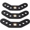 HYTROVE Supporto in Pelle Pu per Cinturini da Polso Arco Ricurvo e Compound, 3 Pezzi Resistente all'Usura con Riduzione degli Urti per Caccia All'aperto e Allenamento