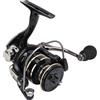 Lylithuif Mulinello da pesca spinning Mulinello da pesca in metallo potente e leggero in lega di alluminio Attrezzo da pesca d'acqua dolce in acqua salata con spinning liscio per i pescatori (AC2000)