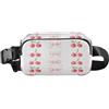 ISAOA Marsupio a tracolla alla moda marsupio con cinghia regolabile Dream acquerello ciliegia fiocco per allenamento, shopping, viaggi, escursionismo
