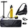 RSGXLFQZVAK Bombola Subacquea, Bombola di Ossigeno for Immersione Acqua Respiratore for Portatile Gas Salvataggio for Immersioni Subacquee,per Principianti(Yellow)