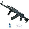 ECOMMUR Golden Eagle 6811 AEG elettrica (6 mm) | Pistola Airsoft (pallini in PVC) Calibro 6 mm + bottiglia 0,20 + occhiali protettivi (Potenza: 1 joule)