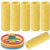 Weldphur 6PCS Connettore Per Noodle Da Piscina, Connettore Per Tubi Galleggianti In Schiuma, Raccordo Multiuso Per Noodle Da Piscina, Raccordo Per Creare Forme E Giochi In Piscine Per Nuoto