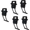 SOESFOUFU Plug Replacement Accessories Set da 5 in Nylon con Guarnizione in Gomma per Kayak e Attrezzatura da Campeggio