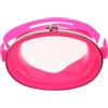 ibasenice Maschera da Snorkeling Ovale per Adulti Fascia Regolabile e Lente Antiappannamento Leggera in Silicone e Pvc per Immersioni e Nuoto