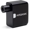 AIRBANK Pompa ad Aria Elettrica 100 PSI, Mini Pompa Bici Portatile per Bicicletta, Pocket Compressore Aria con Batteria Ricaricabile 300 mAh Gonfiatore Senza Fili per Tutte le Biciclette-Nero