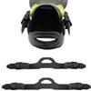 Kivivaka Cinghie regolabili per pinne per immersioni subacquee e snorkeling, sicure per cinturini di ricambio per pinne, nero S/M/per L S/M
