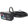 OFFIGAM Display Lcd per Bicicletta Elettrica 36v/48v Indicatore di Carica Batteria e Montaggio Facile Sul Manubrio per Bici Elettriche