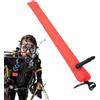 Generico Buota del marcatore di immersione, float bandiera di immersione | Equipaggiamento di sicurezza per immersioni | Boa del segnale subacqueo ad alta visibilità, galleggiante di sicurezza per snorkeling s