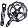 LHHL 170mm Integrate Cave Bici da Strada Guarnitura Lega di Alluminio Guarniture 39T/53T Doppio Ingranaggio Guarnitura