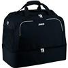 JAKO Borsone sportivo Classico con vano fondo, 60 cm, 80 l, nero