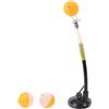 SAFIGLE Allenatore di Ping Pong con Base a Ventosa Stabile, Altezza e Angolo Regolabili, Materiale in Pvc e Lega di Alluminio, per Giochi in Famiglia e Allenamento al Coperto