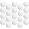CLISPEED Palline da Ping Pong 40mm Bianche in Abs 30 Pezzi Presa Stabile e Posizionamento Prevedibile per Sport Ricreativi e Giochi da Tavolo