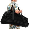 yeeplant Borsone in rete nera, extra large, per immersioni subacquee o snorkeling, 94 x 38,1 x 38,1 cm, sacca portaoggetti in poliestere per spiaggia, piscina, nuoto, viaggi, sport, nero