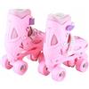 AMONIDA Pattini a Rotelle per Bambini Regolabili con Ruote Luminose - Design Sicuro e Stabile per Ragazzi e Ragazze - Perfetti per le attività All'aperto - Realizzati con Materiali Durevoli