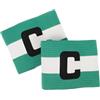 Toddmomy Bracciale da Capitano con Chiusura Regolabile a Strappo 2 Unitá in Nailon e Bordi Rifiniti ad Alta Visibilità per Calcio per Allenamenti e Squadre Giovanili e Adulti