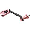 NexRen Braccio leggero da 70 mm per mulinello da pesca in fibra di carbonio compatibile con Stella Vanford F4 F6 Twinpower Cardif Stradic Ultegra Sahara rosso (rosa)