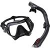 WHAMVOX Maschera da Snorkeling in Silicone Boccaglio Integrato, Cinturino Robusto e Design Confortevole per Attività Subacquee e Snorkeling per Uomo e Donna