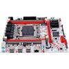 Zisemeil Scheda Madre X99 Scheda Madre Gaming X99 Computer DDR3 a 4 128 GB M.2 NVMe NGFF Micro ATX con 2.0 USB .0 per LGA 2011-3 E5 V3 V4