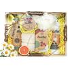 GLOSS ! Cofanetto da bagno BATHE IN NATURE - Cofanetto bellezza - Prodotti benessere - Cofanetto regalo originale, compleanno, Natale, San Valentino, insegnante, festa della mamma - PLATEAU