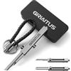 GIRIAITUS Pinzette EDC Coltello tascabile di precisione 2 in1 Multiutensile Premium ant...