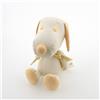 Snoopy Chocolat Peluche Snoopy Chocolat in pelle PU bianco quantità limitata H18,5 cm