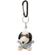 Nakajima PEANUTS Snoopy Joe Cool Peluche portachiavi moschettone mascotte sfumato...