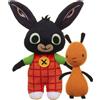 Bing Peluche rappresentante Bing 25 Cm Con Flop, Coppia Di Morbidi Personagg...