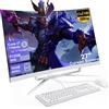 SUKOTOP 27 Pollici Computer All-in-One FHD curvo Computer All-in-One Core i7 16GB DDR 512GB ROM SSD Bluetooth5.3 WiFi a doppia banda con mouse e tastiera cablata