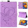 Auslbin Custodia per Lenovo Tab M10 FHD Plus 10.3,Pelle PU Cover Tablet con Auto Svegliati/Sonno Funzione Case con Supporto Funzione,Cover per Lenovo M10 Plus 10.3 Pollice TB-X606X/X606F,Viola