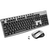 MEIBAOGE Tastiera e set portatile Plug Play tastiera meccanica per computer portatile PC Keyboard Set