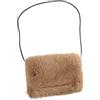 FRCOLOR Muff Scaldamani Donna in Pelliccia Sintetica, Caldo Inverno