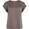Vila Viellette S/S Satin Top - Noos, Falcon, 42