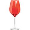 Excelsa Merry Christmas Set Calice Vino Rosso 6 pezzi Scratch Rosso
