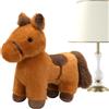 Generico Peluche Di Cavallo Imbottito - Bambola Morbida E Coccolosa | Cavallo Di Peluche Morbido E Coccoloso Imbottito,Per Divano Auto Sedia Scrivania Soggiorno Camera Da