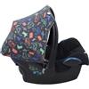 JYOKO KIDS Cappuccio compatibile con Maxi Cosi Cabriofix HAPPY DINO