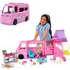 Barbie Camper dei Sogni, veicolo con oltre 60 accessori e pasta modellabile,...