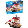 PLAYMOBIL Pirates 71418 Nave Pirata, emozionanti Avventure piratesche, playse...