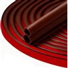 ZhenSFlourish Insonorizzazione Porta, 5 M(L) x 10 mm (B) x 15mm (D), Guarnizione Porta Blindata, PannelloPorta Blindata, Isolamento Acustico, Marrone, Insonorizzato, Flessibile, Impermeabile