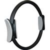 Sveltus Anello per Pilates, Unisex, Colore Nero/Grigio, Diametro Circa 39 cm