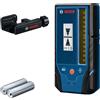 Bosch Professional Bosch PRO Ricevitore Laser Rotante LR3-2 (indicatori su due lati, area di ricezione da 80 mm, compatibile con livelle laser rotanti verdi e rosse, magneti integrati)